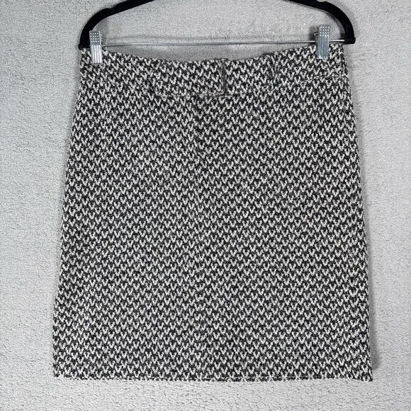 Express Womens Size 7/8 Mini Skirt Terry Cloth Chevrons Belted Y2K Boho Mod Gogo - Picture 1 of 12
